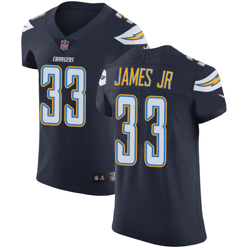 Chargers #33 Derwin James Jr Navy Blue Team Color Men's Stitched Vapor Untouchable Elite Jersey