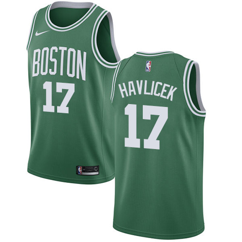 Boston Celtics #17 John Havlicek Green Swingman Icon Edition Jersey Mens