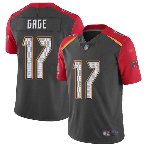 Buccaneers #17 Russell Gage Gray Youth Stitched Limited Inverted Legend Jersey