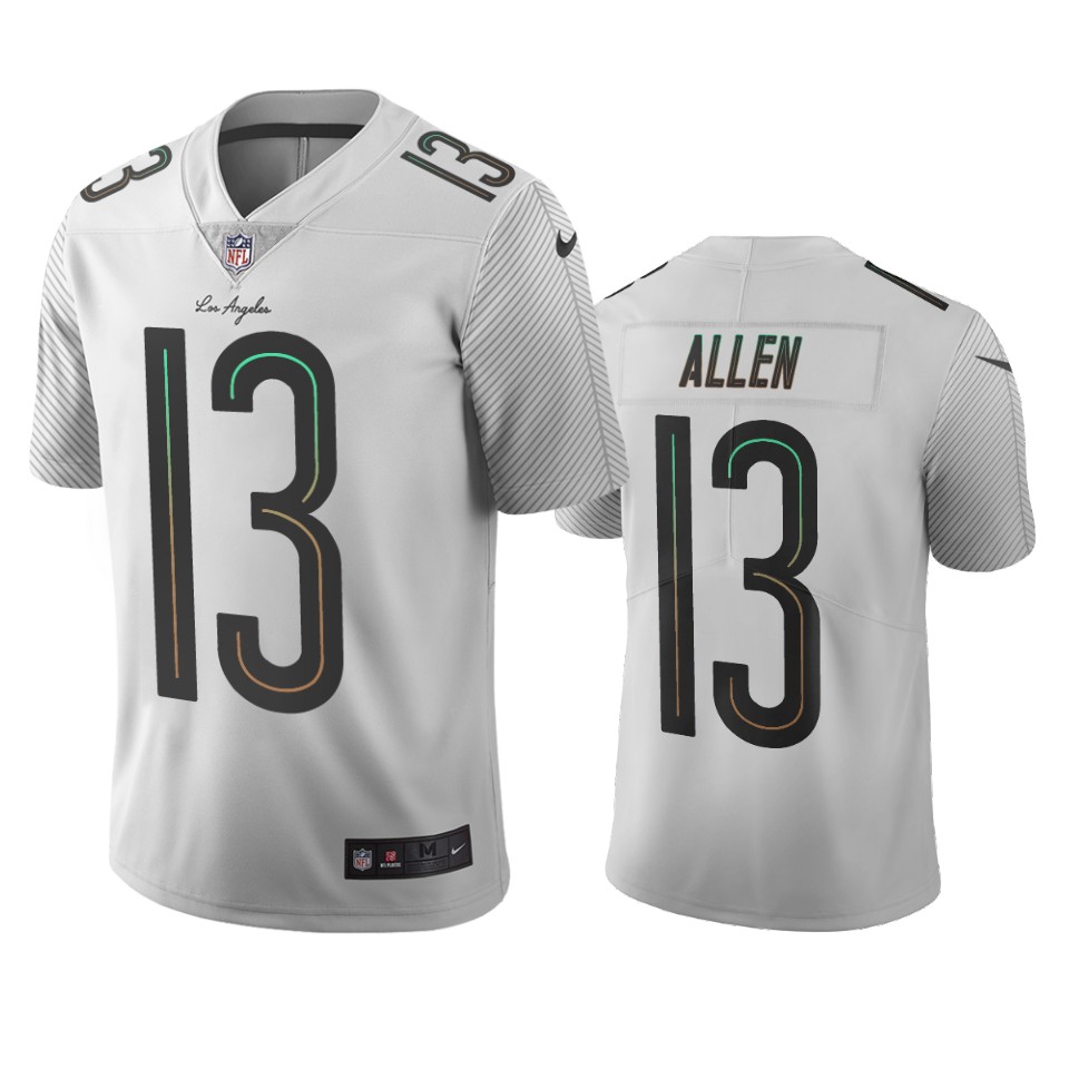 Los Angeles Chargers #13 Keenan Allen White Vapor Limited City Edition Jersey