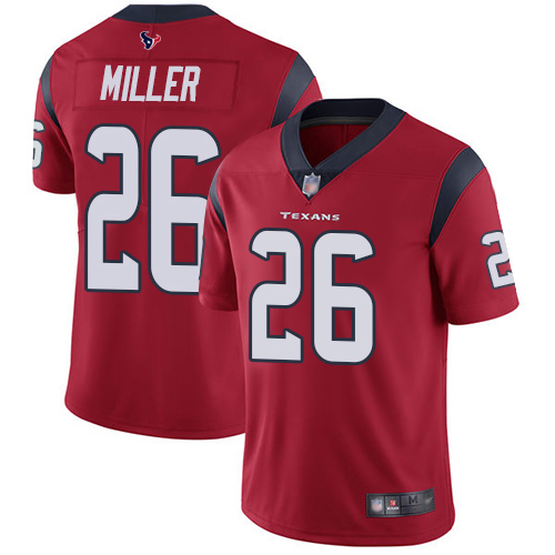 Houston Texans #26 Lamar Miller Red Alternate Youth Stitched Vapor Untouchable Limited Jersey Youth