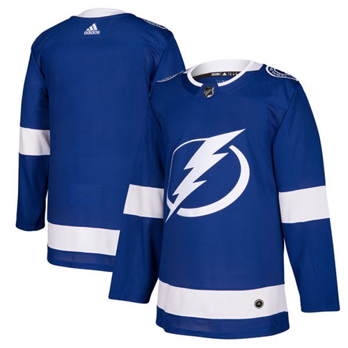 Adidas Lightning Blank Blue Home Authentic Stitched Jersey