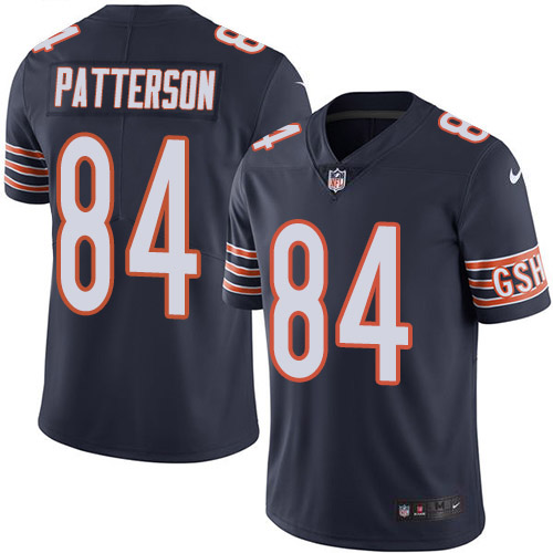 Chicago Bears #84 Cordarrelle Patterson Navy Blue Team Color Men's Stitched Vapor Untouchable Limited Jersey Men's