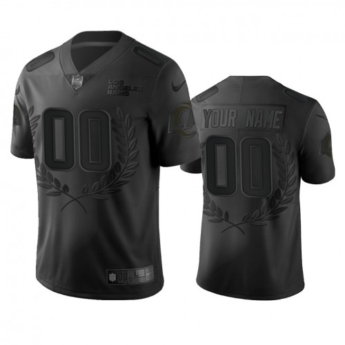 Los Angeles Rams Custom Men's Black MVP Limited Edition Jersey
