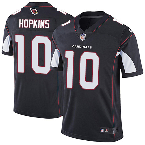Cardinals #10 DeAndre Hopkins Black Alternate Youth Stitched Vapor Untouchable Limited Jersey