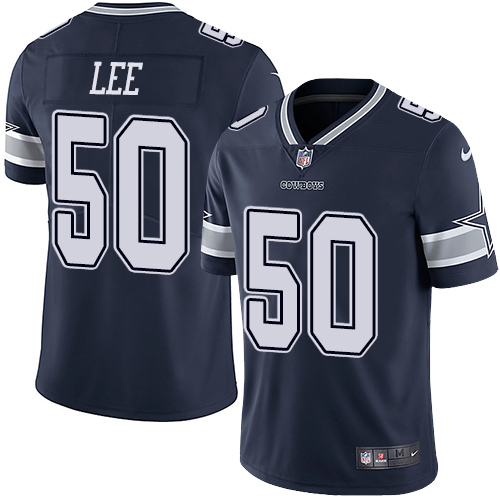 Dallas Cowboys #50 Sean Lee Navy Blue Team Color Youth Stitched Vapor Untouchable Limited Jersey Youth