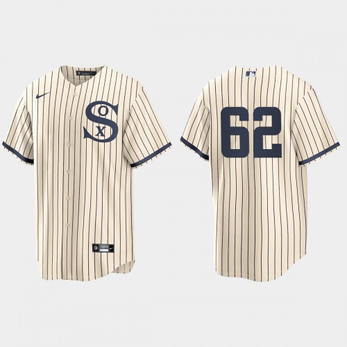 Chicago Chicago White Sox #62 Zack Burdi Men's White 2021 Field of Dreams Game Jersey Men's