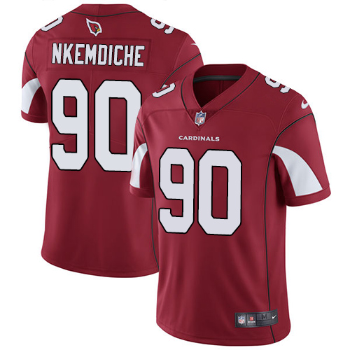 Arizona Cardinals #90 Robert Nkemdiche Red Team Color Men's Stitched Vapor Untouchable Limited Jersey Men's