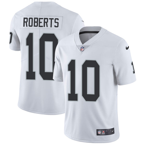 Las Vegas Raiders #10 Seth Roberts White Men's Stitched Vapor Untouchable Limited Jersey Men's