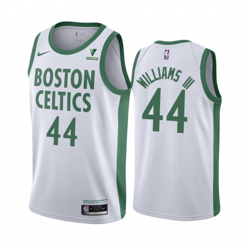 Boston Celtics #44 Robert Williams III White Womens Swingman 2020-21 City Edition Jersey Womens