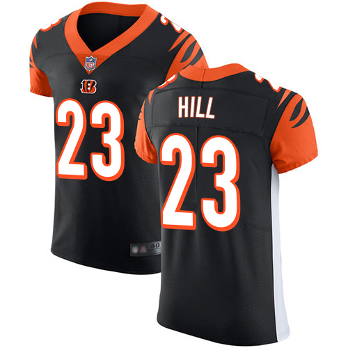 Bengals #23 Daxton Hill Black Team Color Men's Stitched Vapor Untouchable Elite Jersey