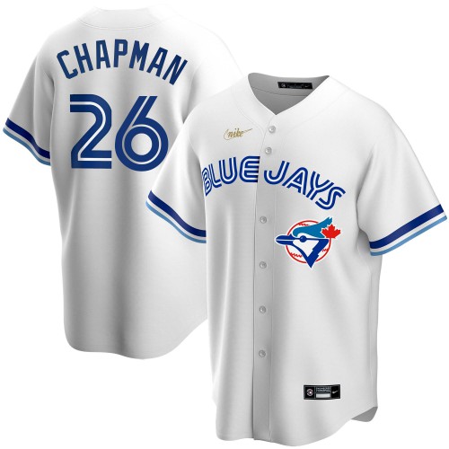 Toronto Toronto Blue Jays #26 Matt Chapman Home Cooperstown Collection Player Jersey White Men's