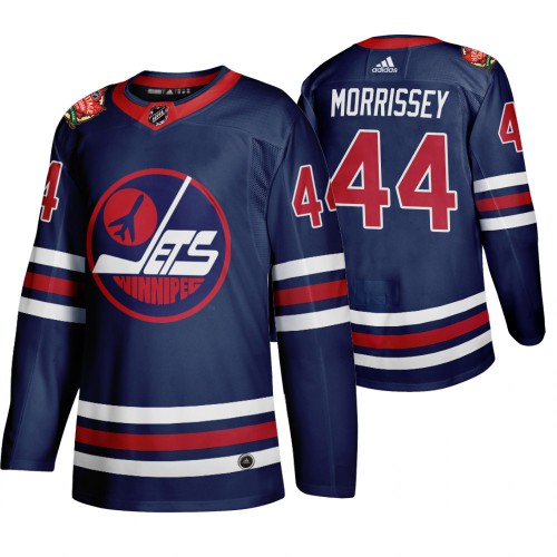 Winnipeg Winnipeg Jets #44 Josh Morrissey Men's 2019-20 Heritage Classic Wha Navy Stitched Jersey Men's