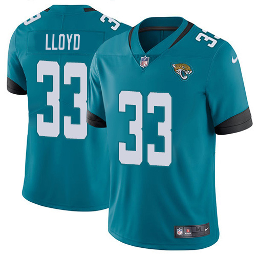 Jaguars #33 Devin Lloyd Teal Green Alternate Men's Stitched Vapor Untouchable Limited Jersey