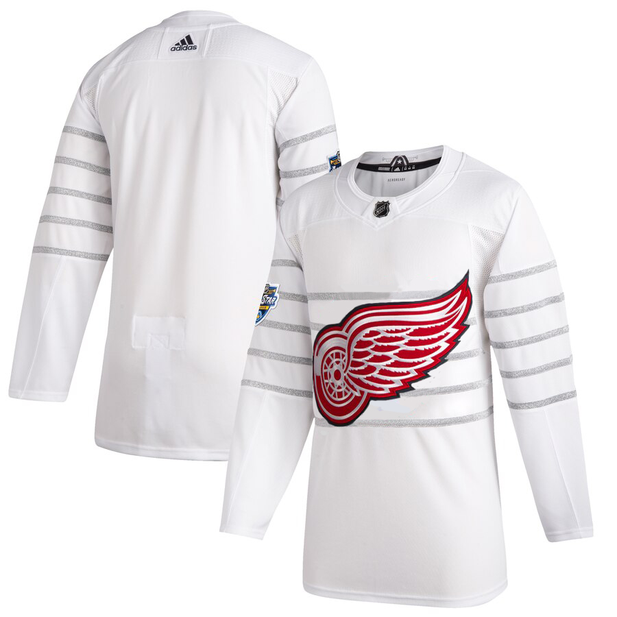Men's Detroit Red Wings Adidas White 2020 All-Star Game Authentic Jersey
