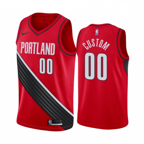 Trail Portland Trail Blazers #00 Carmelo Anthony Mens 2019-20 Red Statement Edition Swingman Jersey Mens