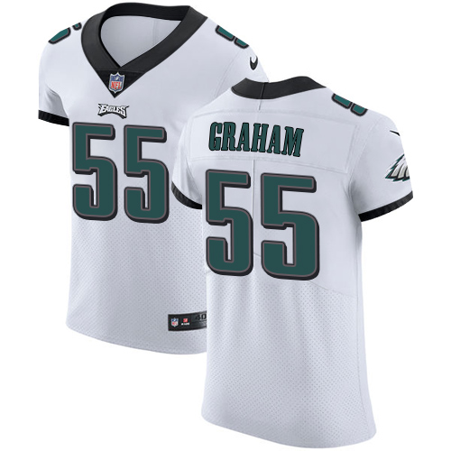 Eagles #55 Brandon Graham White Men's Stitched Vapor Untouchable Elite Jersey