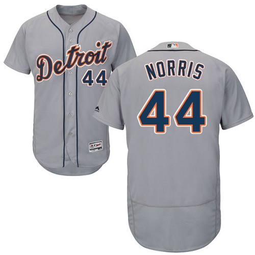 Detroit Tigers #44 Daniel Norris Grey Flexbase Authentic Collection Stitched Jersey Men's