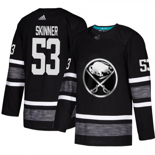 Adidas Buffalo Sabres #53 Jeff Skinner Black Authentic 2019 All-Star Stitched Jersey Men's