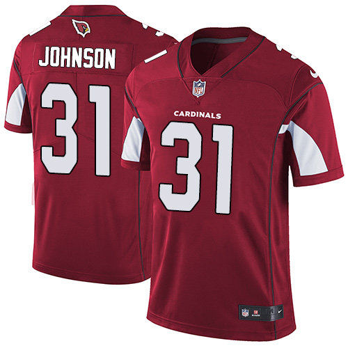 Arizona Cardinals #31 David Johnson Red Team Color Youth Stitched Vapor Untouchable Limited Jersey Youth