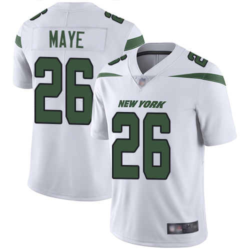 New York Jets #26 Marcus Maye White Men's Stitched Vapor Untouchable Limited Jersey Men's