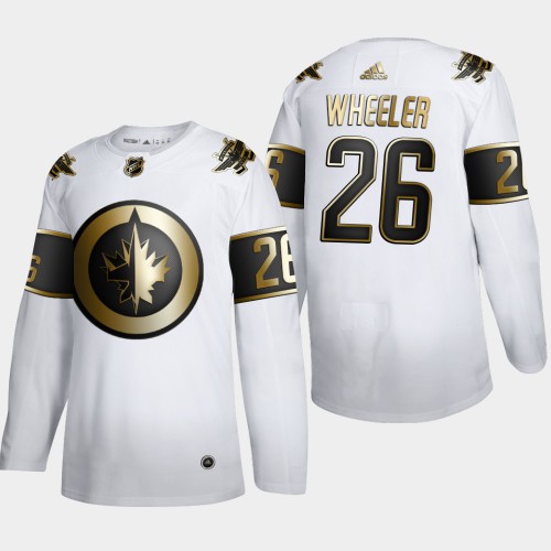 Winnipeg Winnipeg Jets #26 Blake Wheeler Men's Adidas White Golden Edition Limited Stitched Jersey Men's