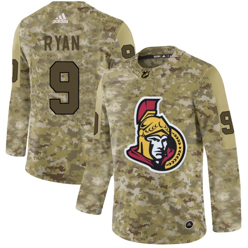 Adidas Ottawa Senators #9 Bobby Ryan Camo Authentic Stitched Jersey Men's