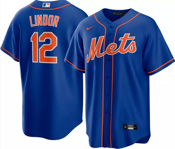 Men's Youth Women's New York Mets #12 Francisco Lindor Royal Jersey