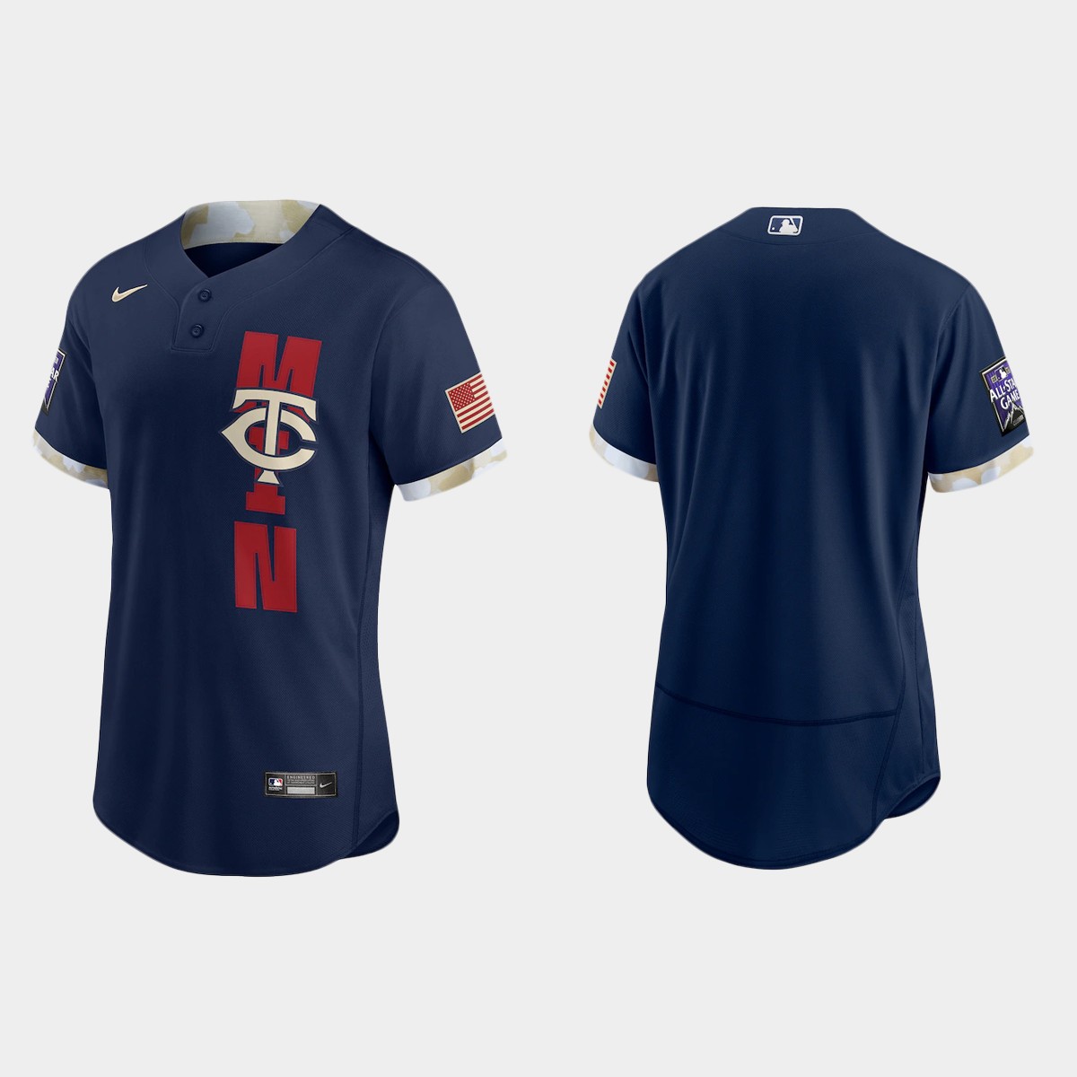 Minnesota Twins 2021 All Star Game Authentic Navy Jersey