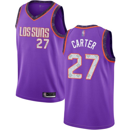 Phoenix Suns #27 Jevon Carter Purple Womens Swingman City Edition 2018/19 Jersey Womens