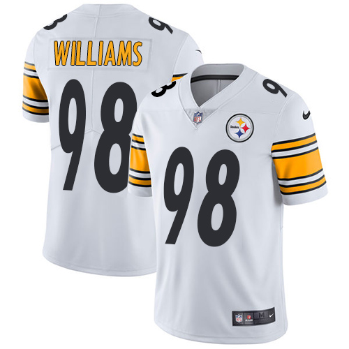 Pittsburgh Steelers #98 Vince Williams White Men's Stitched Vapor Untouchable Limited Jersey Men's