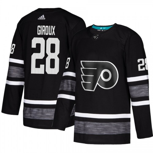 Adidas Philadelphia Flyers #28 Claude Giroux Black Authentic 2019 All-Star Stitched Jersey Men's