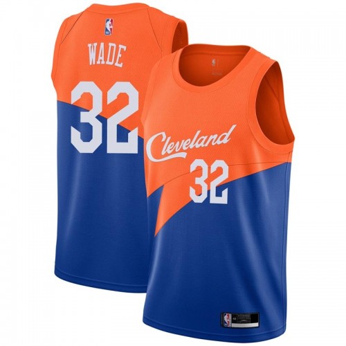 Cleveland Cavaliers #32 Dean Wade Blue Swingman City Edition 2018/19 Jersey Mens