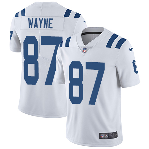 Indianapolis Colts #87 Reggie Wayne White Men's Stitched Vapor Untouchable Limited Jersey Men's