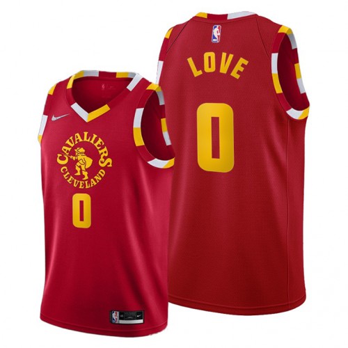 Cleveland Cleveland Cavaliers #0 Kevin Love Youth 2021-22 City Edition Red Jersey Youth