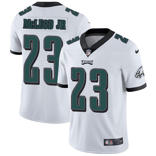 Philadelphia Eagles #23 Rodney McLeod Jr White Men's Stitched Vapor Untouchable Limited Jersey Men's