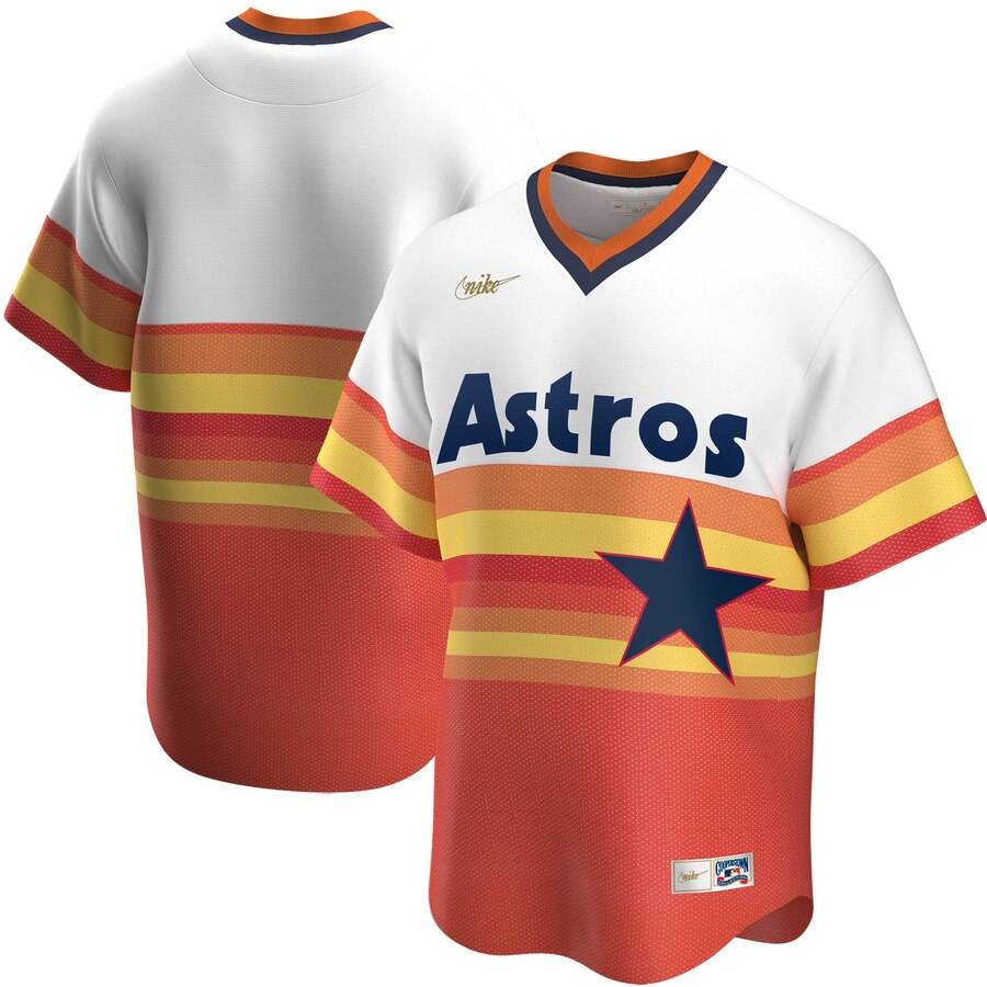 Houston Astros Home Cooperstown Collection Team Jersey White