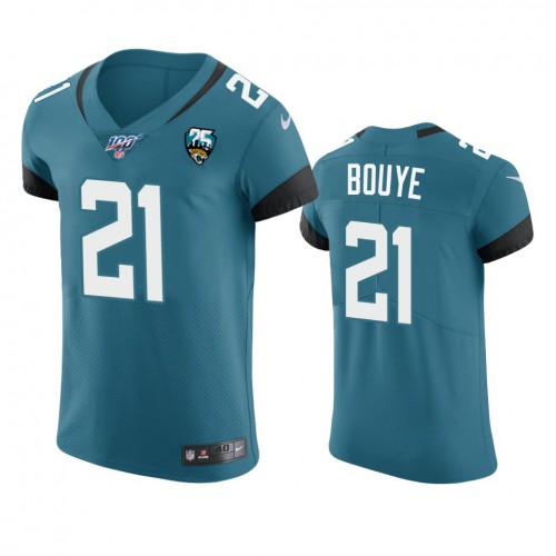 Jacksonville Jacksonville Jaguars #21 A.J. Bouye Teal 25th Season Vapor Elite Stitched Jersey Men's