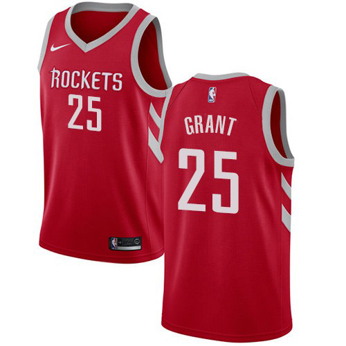 Houston Rockets #25 Jerian Grant Red Youth Swingman Icon Edition Jersey Youth