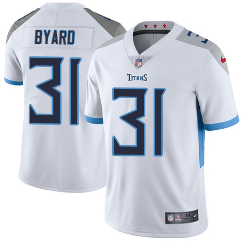 Tennessee Titans #31 Kevin Byard White Men's Stitched Vapor Untouchable Limited Jersey Men's
