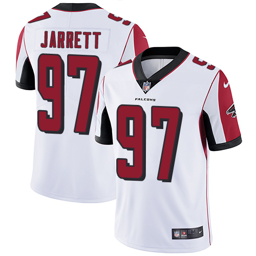 Atlanta Falcons #97 Grady Jarrett White Men's Stitched Vapor Untouchable Limited Jersey Men's