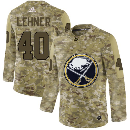 Adidas Buffalo Sabres #40 Robin Lehner Camo Authentic Stitched Jersey Men's