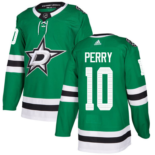 Adidas Dallas Stars #10 Corey Perry Green Home Authentic Youth Stitched Jersey Youth
