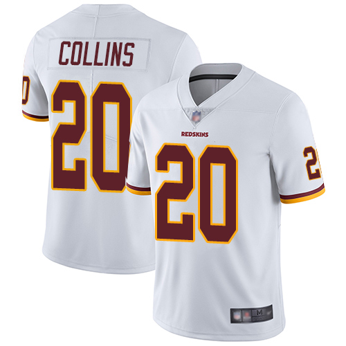 Washington Commanders #20 Landon Collins White Men's Stitched Vapor Untouchable Limited Jersey Men's