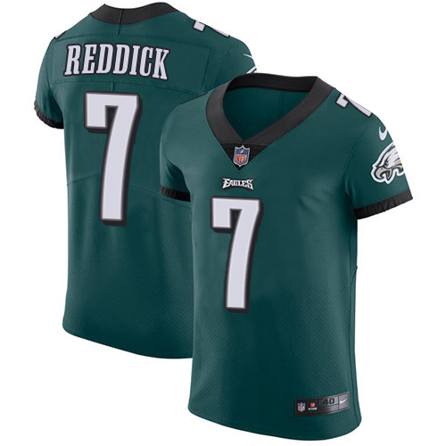 Eagles #7 Haason Reddick Green Team Color Men's Stitched Vapor Untouchable Elite Jersey