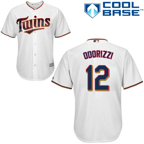 Minnesota Twins #12 Jake Odorizzi White Cool Base Stitched Jersey Men's