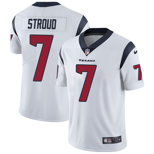 Texans #7 C.J. Stroud White Youth Stitched Vapor Untouchable Limited Jersey