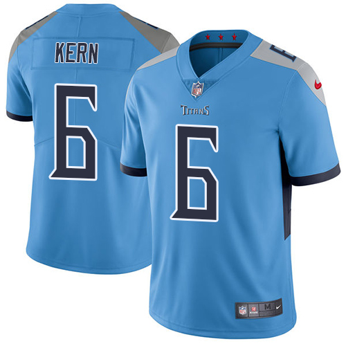 Tennessee Titans #6 Brett Kern Light Blue Alternate Youth Stitched Vapor Untouchable Limited Jersey Youth