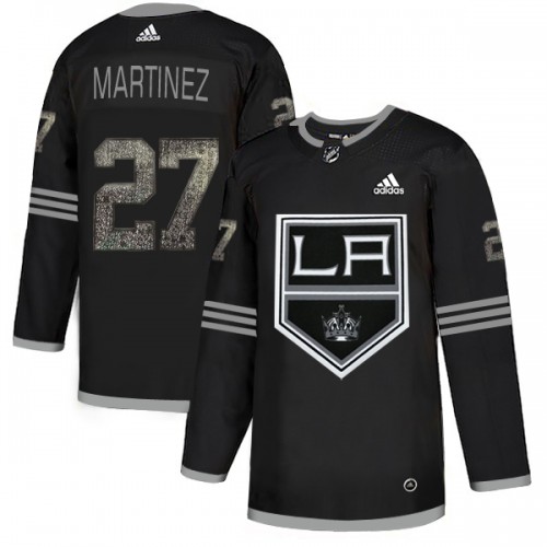 Adidas Los Angeles Kings #27 Alec Martinez Black Authentic Classic Stitched Jersey Men's