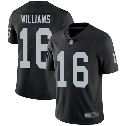 Las Vegas Raiders #16 Tyrell Williams Black Team Color Youth Stitched Vapor Untouchable Limited Jersey Youth